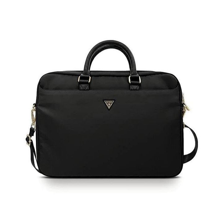 Guess Torba GUCB15NTMLBK 16 juoda / juoda Nailono trikampis su logotipu
