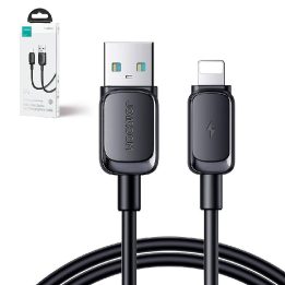 Lightning - USB 2.4A kabelis 1,2 m S-AL012A14 - juodas