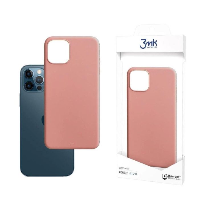 Apple iPhone 12/12 Pro - matinis dėklas ličių spalvos