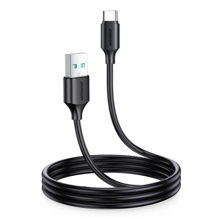 įkrovimo / duomenų perdavimo kabelis USB - C tipo USB 3A 1 m juodas (S-UC027A9)
