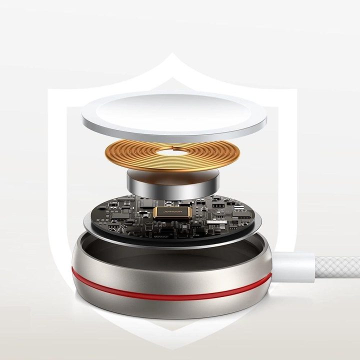 2 in 1 Lightning laidas ir indukcinis įkroviklis, skirtas Apple Watch , 1,5 m, baltas (S-IW011)