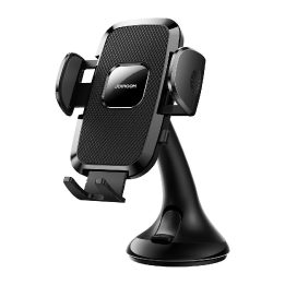 automobilio mechaninis telefono laikiklis, skirtas prietaisų skydeliui, juodas (JR-ZS259)