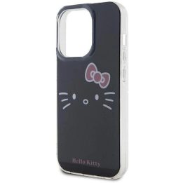 Hello Kitty IML Kitty Face dėklas iPhone 14 Pro Max - juodas