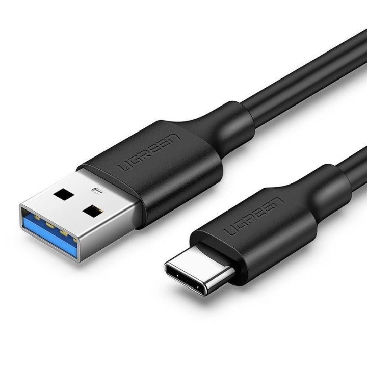 kabelis USB 3.0 - C tipo USB 1 m 3A kabelis, juodas (20882)