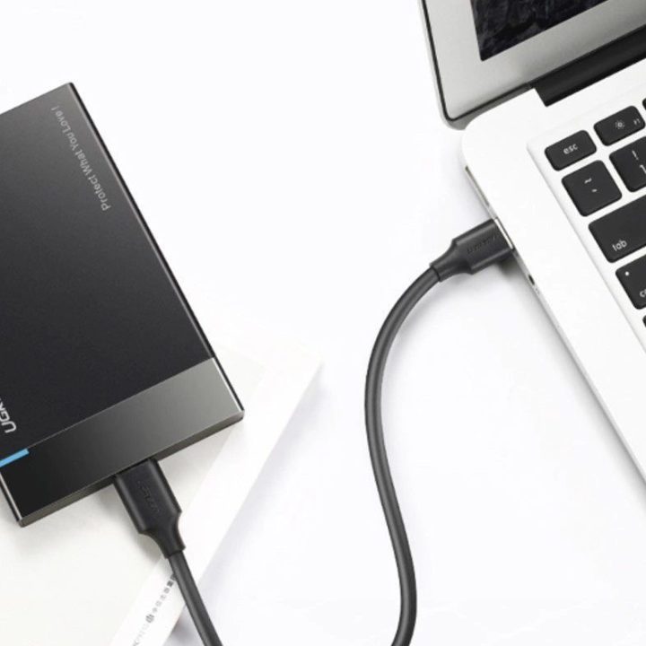 kabelis USB 3.0 - C tipo USB 1 m 3A kabelis, juodas (20882)
