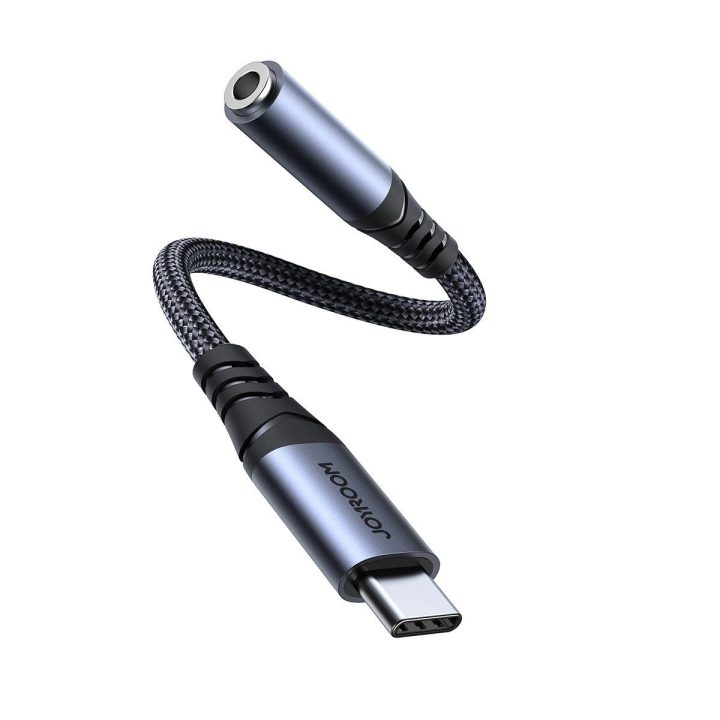 SY C DAC adapteris su 3,5 mm mini lizdu - juodas