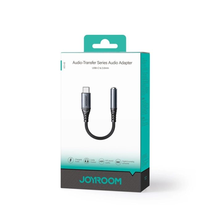 SY C DAC adapteris su 3,5 mm mini lizdu - juodas