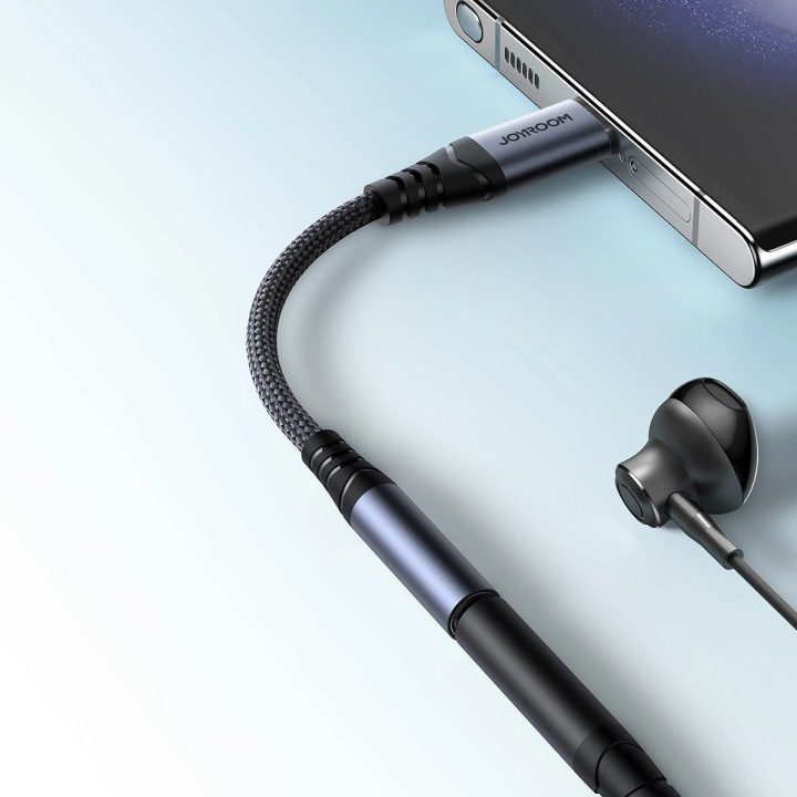 SY C DAC adapteris su 3,5 mm mini lizdu - juodas