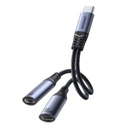 SY C 2in1 DAC adapteris - juodas