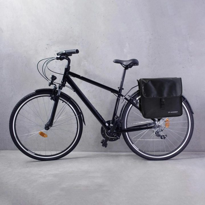 dviračių dėtuvė dviguba 28 l juoda (WBB34BK)