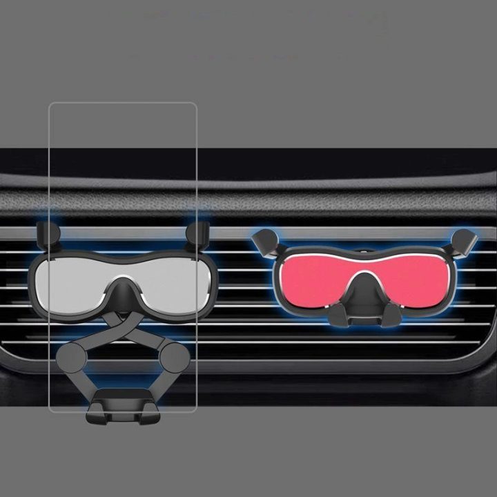 Gravitacinis išmaniojo telefono laikiklis automobilio ventiliacijos angai su oro gaivikliu, juodas (YC06)