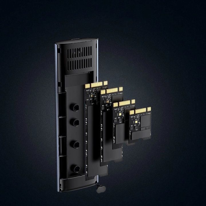 M.2 SSD disko įkrova USB 3.2 Gen 2 diskas (SuperSpeed USB 10 Gbps) + C tipo USB kabelis 0,5 m pilkos spalvos (CM400 10902)