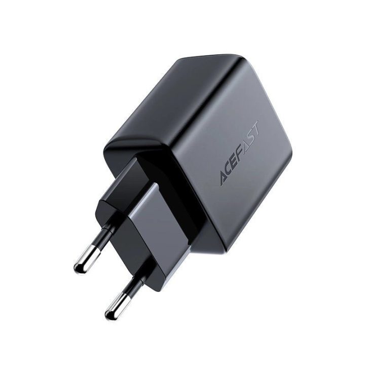 greitasis įkroviklis USB Type C 20W Power Delivery juodas (A1 EU juodas)