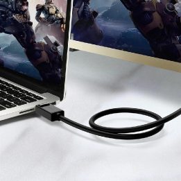 DisplayPort kabelis - DisplayPort DP102 4K 1 m - juodas