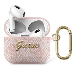 AirPods 3 dangtelis Guess GUA34GSMP rausvas
