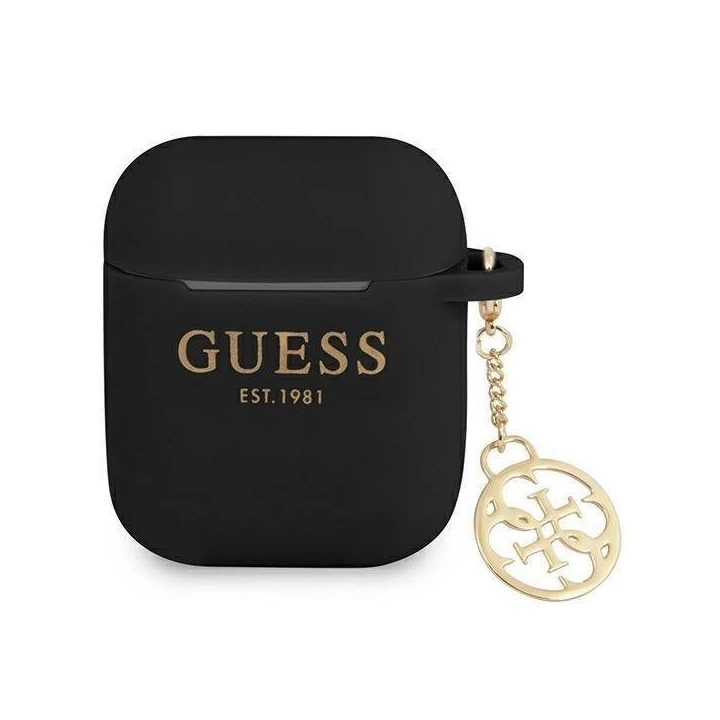 Guess AirPods 1/2 dangtelis juodas žavesys kolekcija