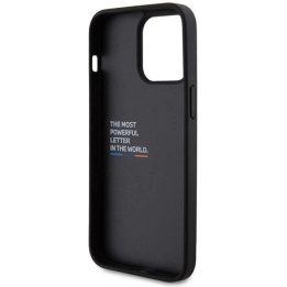 iPhone 15 Pro Max - juodas BMW odinis Carbon dėklas