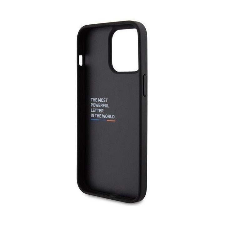 iPhone 15 Pro Max - juodas BMW odinis Carbon dėklas