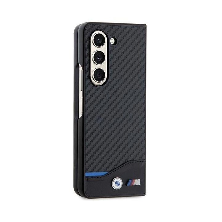 Samsung Galaxy Z Fold 5 - juodas BMW odinis anglies dvideginio dėklas