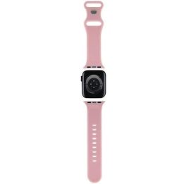 Hello Kitty silikoninis dirželis Apple Watch 38/40/41 mm - rožinis