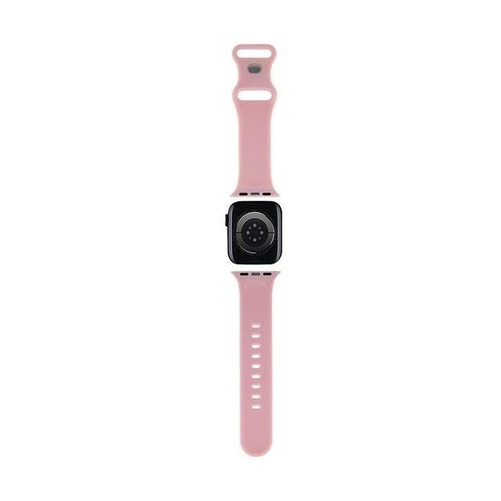 Hello Kitty silikoninis dirželis Apple Watch 38/40/41 mm - rožinis