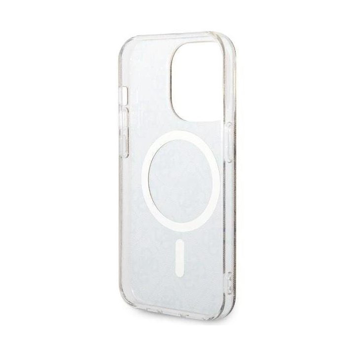 iPhone 14 Pro 6.1 rudos/rudos spalvos Guess GUHMP14LH4STW deklas 4G MagSafe
