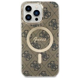 iPhone 14 Pro Max 6,7 rudos/rudos spalvos Guess GUHMP14XH4STW deklas 4G MagSafe