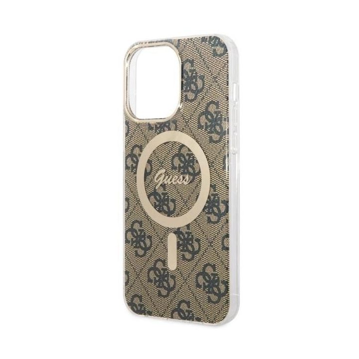 iPhone 14 Pro Max 6,7 rudos/rudos spalvos Guess GUHMP14XH4STW deklas 4G MagSafe