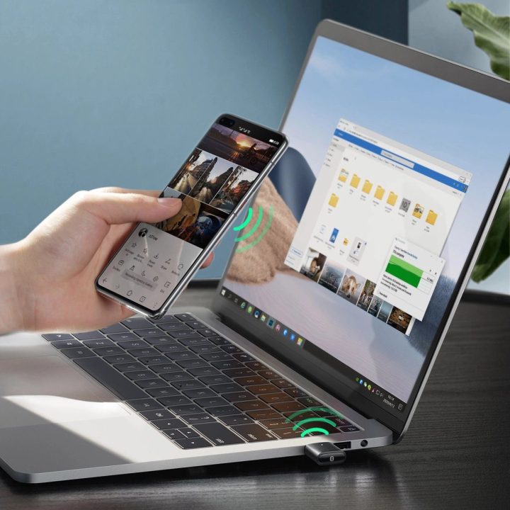 Bluetooth 5.0 USB-A adapteris, juodas (CM390)