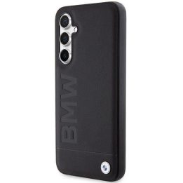 Samsung Galaxy S23 FE S711 BMW BMHCS23FESLLBK S23 FE S711 juoda/juoda oda Karštas antspaudas