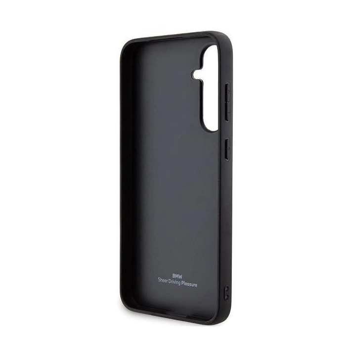 Samsung Galaxy S23 FE S711 BMW BMHCS23FESLLBK S23 FE S711 juoda/juoda oda Karštas antspaudas