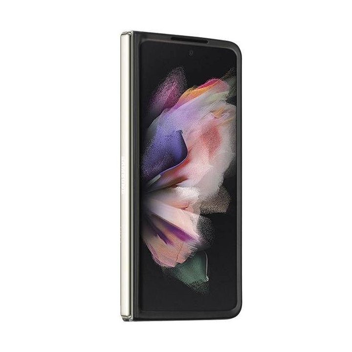 Samsung Galaxy Z Fold 5 - juodas Guess Glitter Script dėklas, skirtas