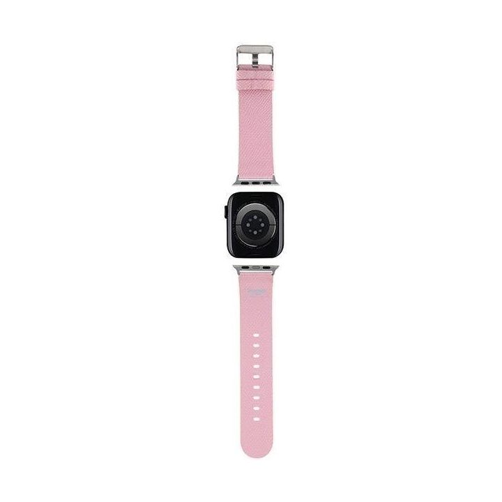 Hello Kitty Kitty Head dirželis, skirtas Apple Watch 38/40/41 mm - rožinis