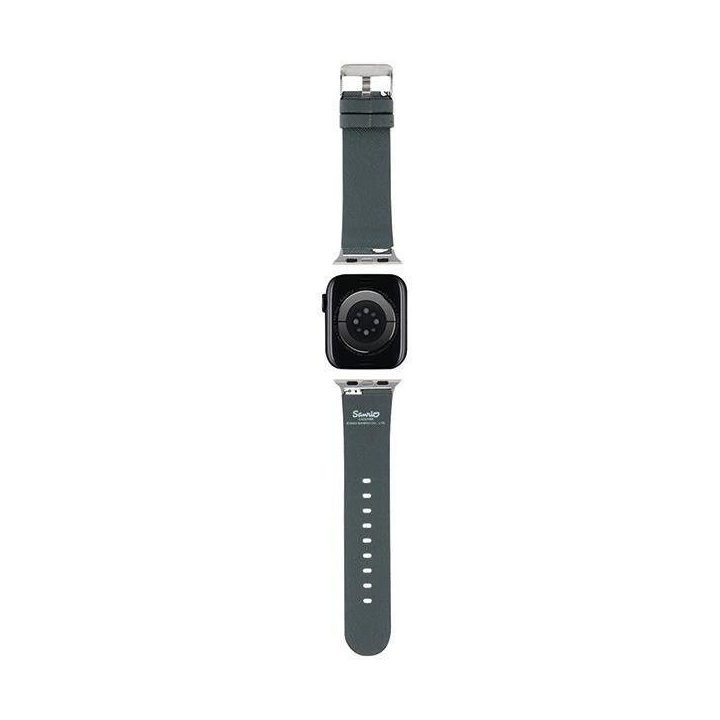 Hello Kitty galvutės ir lankelių modelio dirželis Apple Watch 38/40/41 mm - Juodas