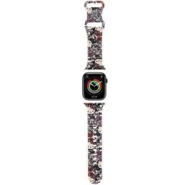 Hello Kitty silikoninis dirželis Apple Watch 38/40/41 mm - smėlio spalvos