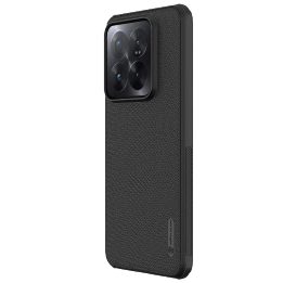 Xiaomi 14 Pro - juodas Nillkin Super Frosted Shield Pro sustiprintas dėklas