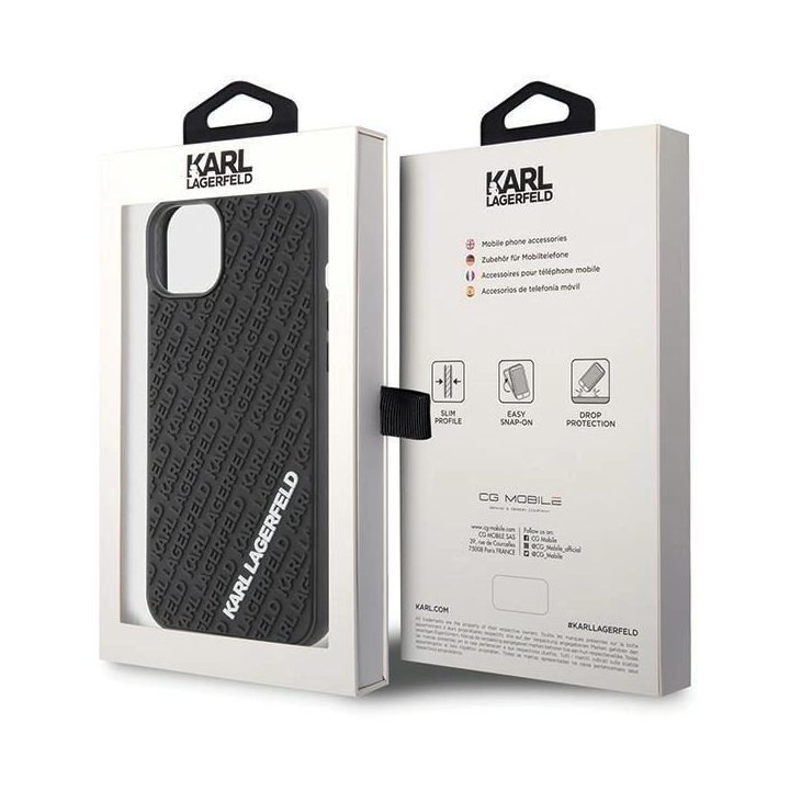 IPhone 15 Plus - Karl Lagerfeld 3D su logotipais