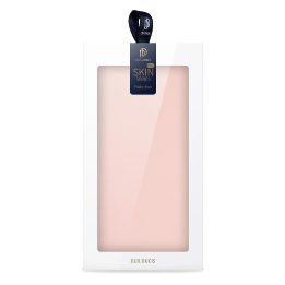 Skin Pro dėklas Samsung S24+ su atvartu - rožinis