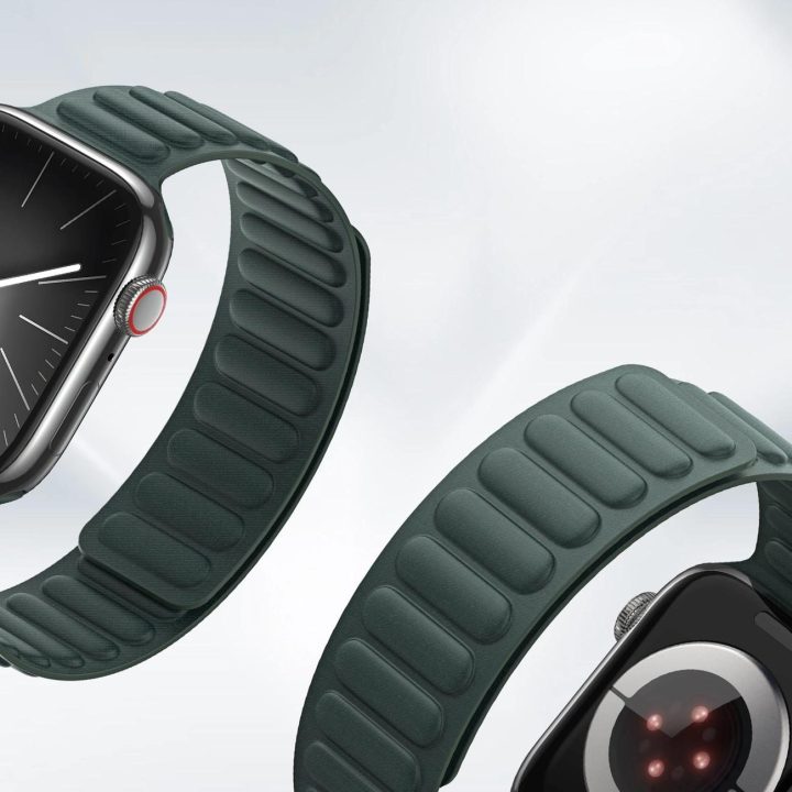 Magnetinis dirželis Apple Watch 38 / 40 / 41 mm - žalias