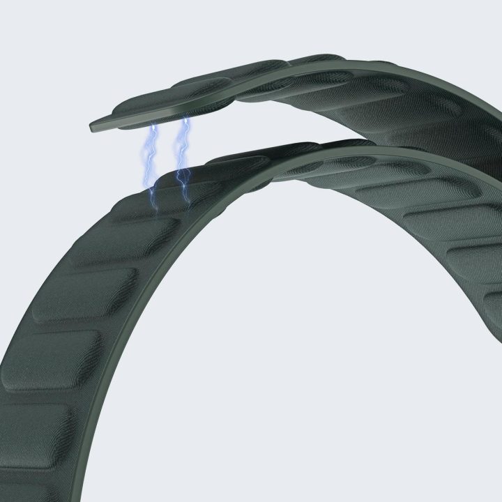 Magnetinis dirželis Apple Watch 38 / 40 / 41 mm - žalias