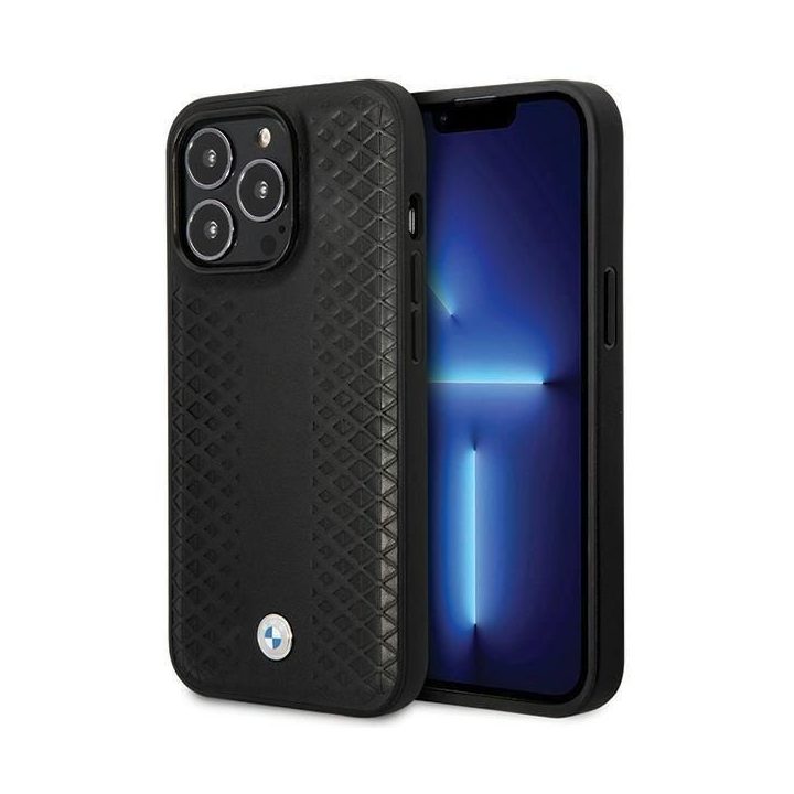 Phone 14 Pro - juodos spalvos dėklas BMW