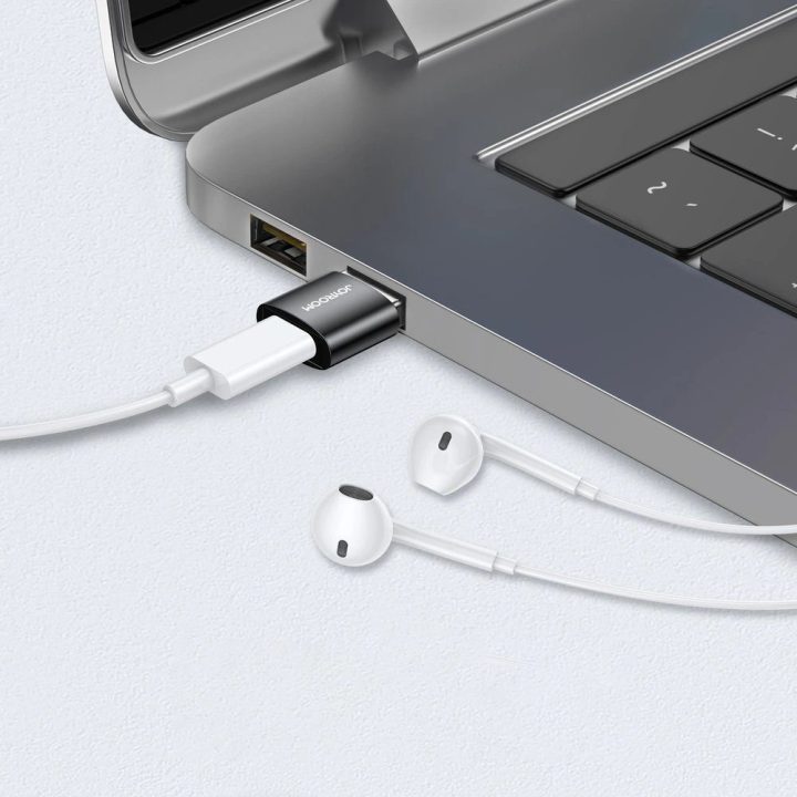 adapteris iš C tipo USB (moteriškojo) į USB (vyriškąjį) 2 vnt., juodas (S-H152 Black)