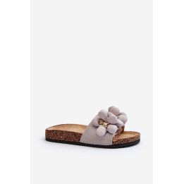 Moteriški pilki sandalai su papuošimais Bunlia