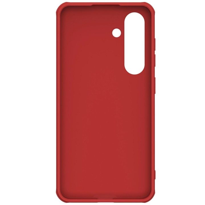 Nillkin Super Frosted Shield Pro šarvuotas dėklas Samsung Galaxy S24+ - raudonas