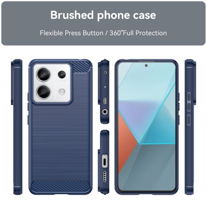 dėklas Xiaomi Redmi Note 13 Pro - mėlynas