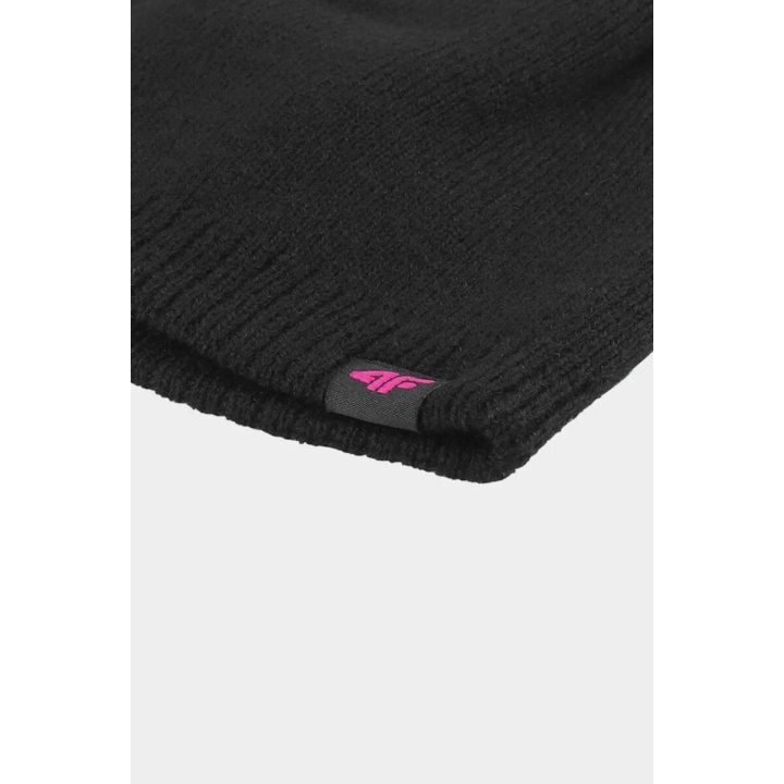Moteriška žieminė kepurė 4F 4F 4FAW23ACAPF285-20S Black