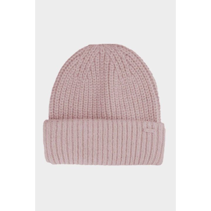 Moteriška žieminė kepurė su vilnos priedu 4F 4FAW23ACAPF290-56S Pink