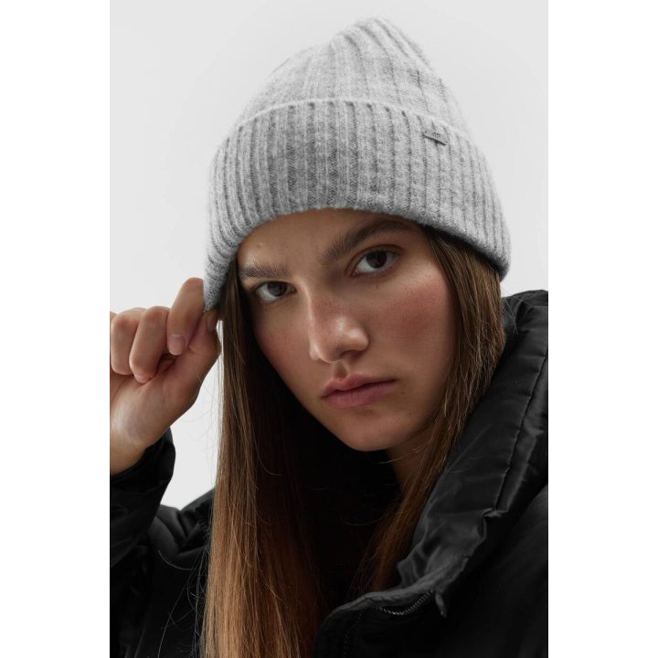 Moteriška žieminė kepurė 4F 4F 4FAW23ACAPF299-25M Grey