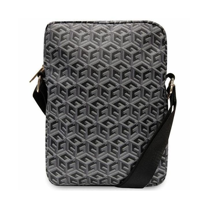 Guess krepšys GUTB10HGCFSEK 10 juoda/juoda GCube Stripe Tablet Bag
