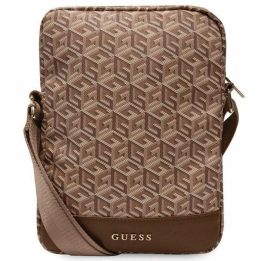 Guess krepšys GUTB10HGCFSEW 10 rudos/rudos spalvos GCube Stripe Tablet Bag